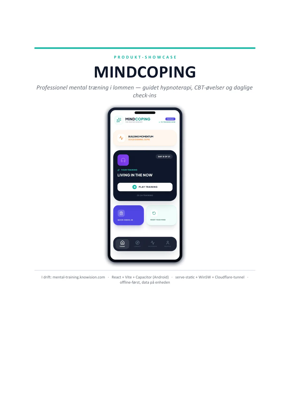 MINDCOPING — showcase